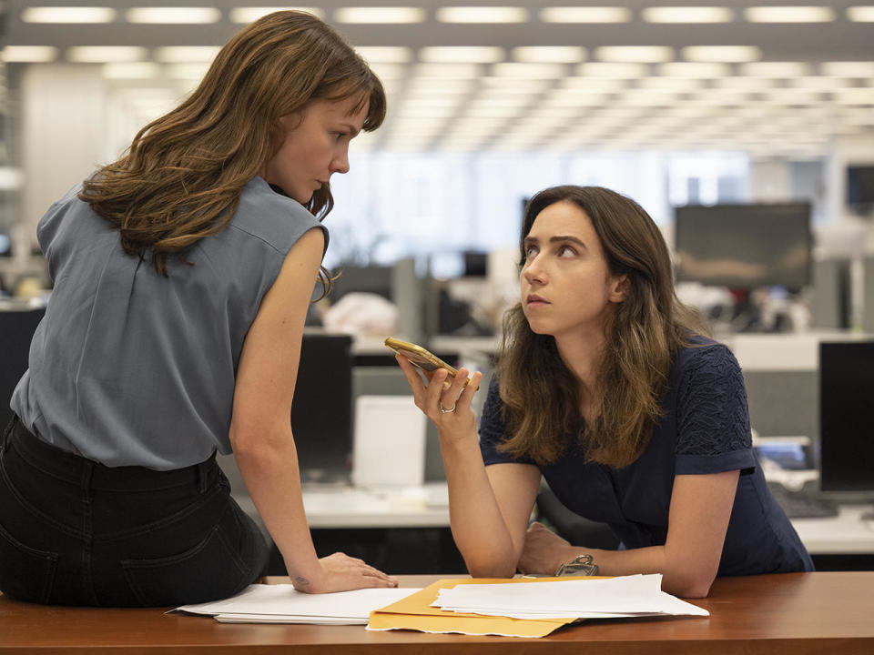 Carey Mulligan and Zoe Kazan as New York Times reporters   Megan Twohey and Jodi Kantor in 