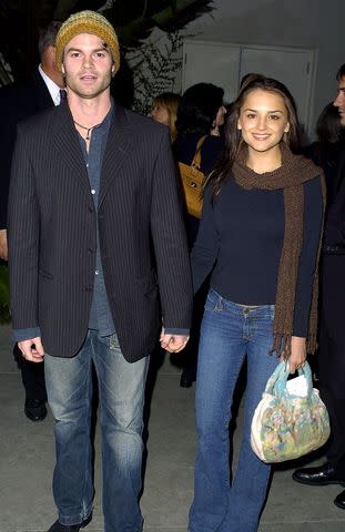 <p>SGranitz/WireImage</p> Daniel Gillies and Rachael Leigh Cook in 2004