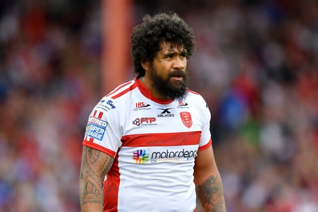 Mose Masoe was injured in a pre-season friendly at Wakefield