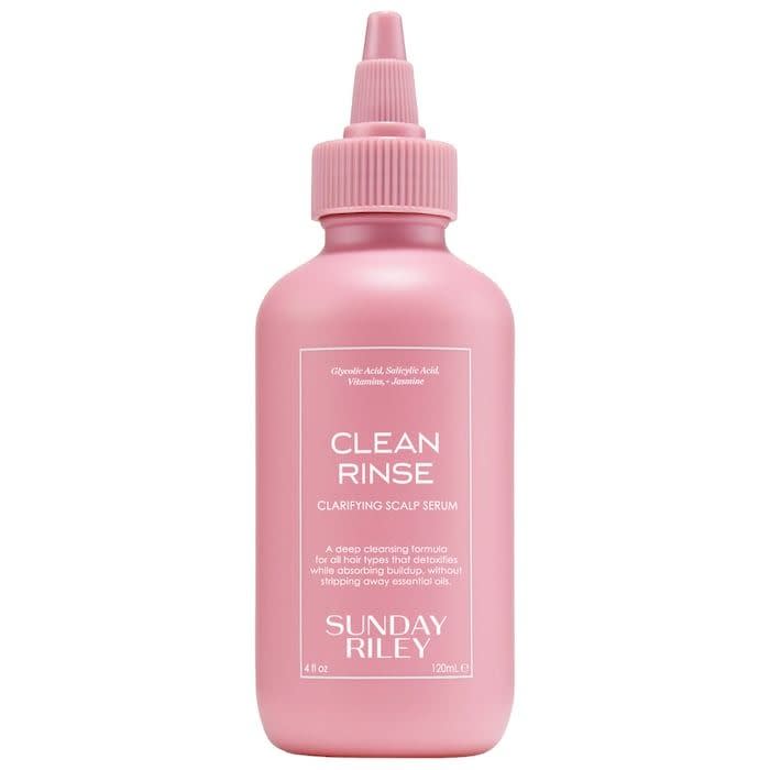 <p><a href="https://go.redirectingat.com?id=74968X1596630&url=https%3A%2F%2Fwww.sephora.com%2Fproduct%2Fsunday-riley-clean-rinse-clarifying-scalp-serum-with-niacinamide-P459499&sref=https%3A%2F%2Fwww.harpersbazaar.com%2Fbeauty%2Fhair%2Fg45344743%2Fbest-dry-scalp-treatments%2F" rel="nofollow noopener" target="_blank" data-ylk="slk:Shop Now;elm:context_link;itc:0;sec:content-canvas" class="link rapid-noclick-resp">Shop Now</a></p><p>Clean Rinse Clarifying Scalp Serum with Niacinamide </p><p>sephora.com</p><p>$36.00</p>