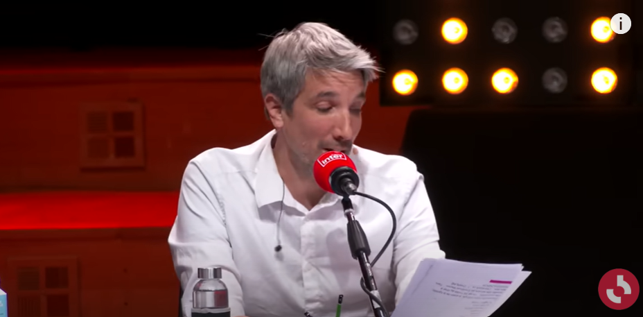 Guillaume Meurice sur France Inter le 29 octobre. 