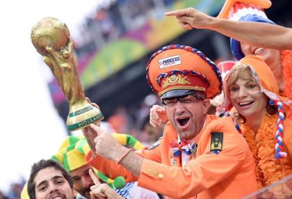 El Capitán Naranja durante el partido contra Argentina. (EFE/EPA/MARIUS BECKER)