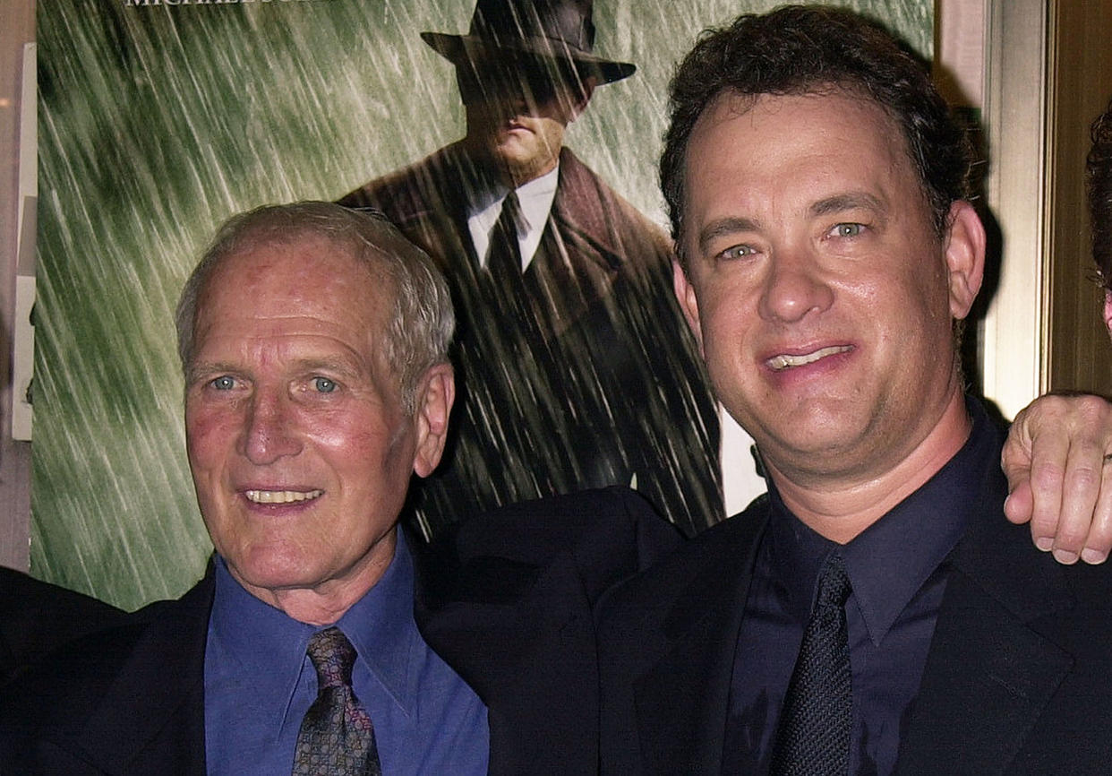 Paul Newman, Tom Hanks (New York Daily News Archive / NY Daily News via Getty Images)