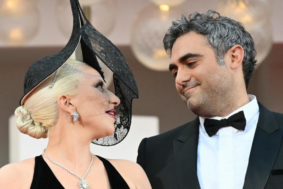 PHOTO: Lady Gaga and Michael Polansky attend the “Joker: Folie à Deux” red carpet during the 81st Venice International Film Festival on September 4, 2024 in Venice, Italy. (Alberto Pizzoli/AFP via Getty Images)