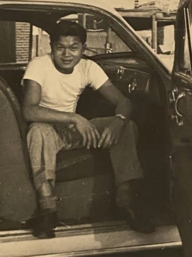 The author’s father, Mow Lim, in Tulare, California, in 1946. (Photo: Courtesy of Cynthia Lim)
