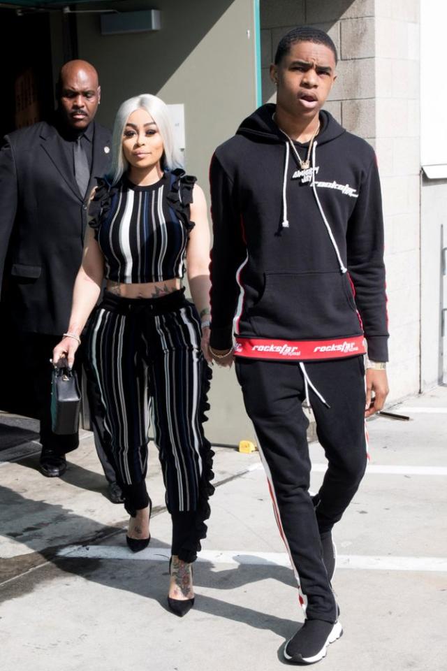 640px x 960px - Blac Chyna Steps Out with Rumored Boyfriend, 18-Year-Old Rapper YBN  Almighty Jay