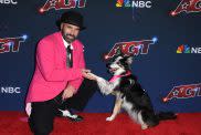 PASADENA, CALIFORNIA - SEPTEMBER 27: Winners of AGT Season 18 Adrian Stoica and Hurricane arrives at the Red Carpet For "America's Got Talent" Season 18 Finale at Hotel Dena on September 27, 2023 in Pasadena, California. (Photo by Steve Granitz/FilmMagic)