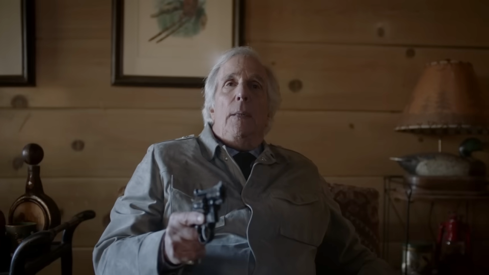 Henry Winkler in the teaser for Barry Season 4.