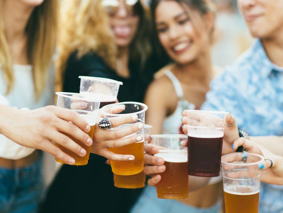 A quarter of British women consume at least six drinks once a month, according to research  (Getty/iStock)