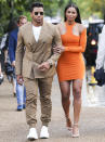 <p>Russell Wilson and Ciara arrive in style at The Serpentine Gallery Summer Party on June 30 in London.</p>