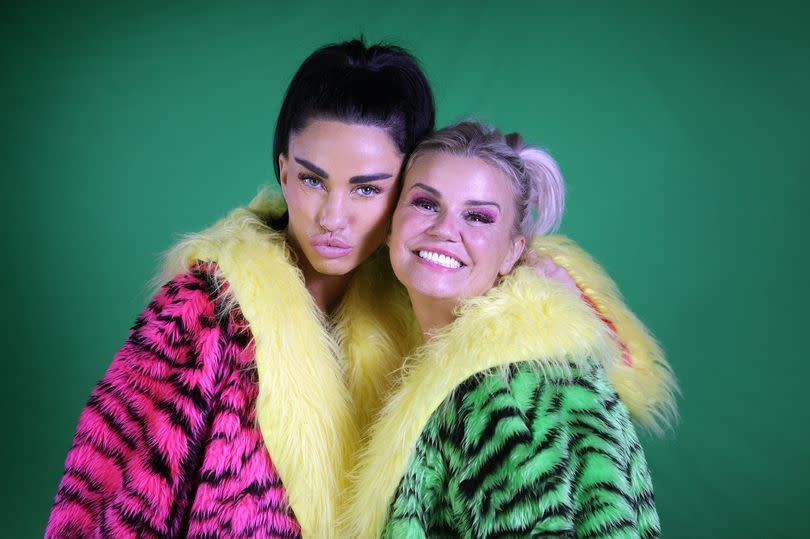 Katie Price and Kerry Katona