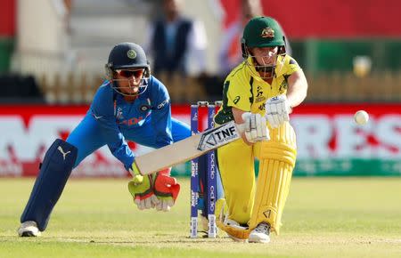 Cricket - Australia vs India - Women's Cricket World Cup Semi Final - Derby, Britain - July 20, 2017 Australia's Elyse Villani in action Action Images via Reuters/Jason Cairnduff