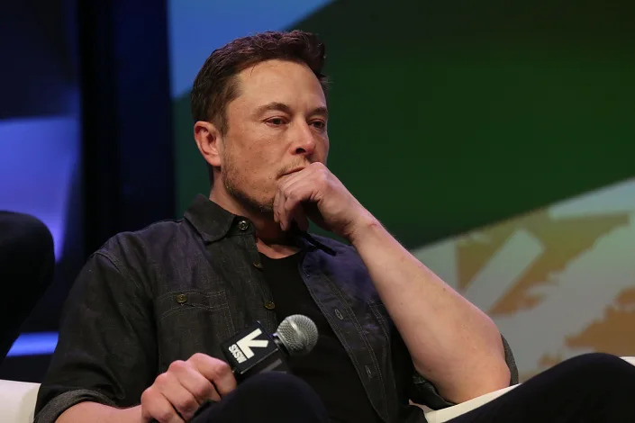 Elon Musk speaks on stage during the Westworld Featured Session during SXSW at Austin Convention Center on March 10, 2018 in Austin, Texas