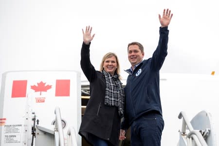 Leader of Canada's Conservatives departs Ottawa