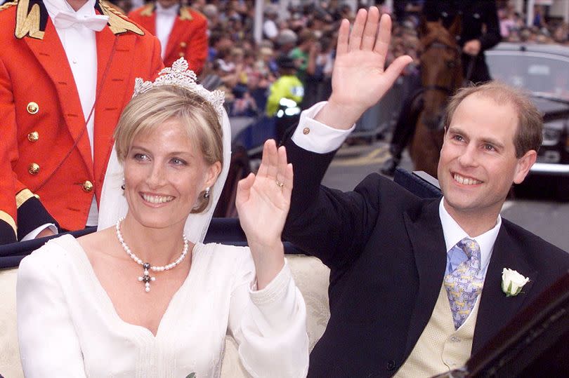 The couple were originally styled as the Earl and Countess of Wessex