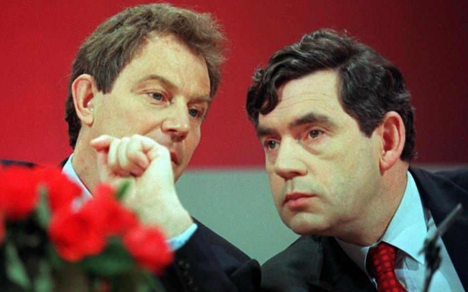 Too managerial: McShane critiques Tony Blair and Gordon Brown's leadership - Johnny Eggitt/AFP