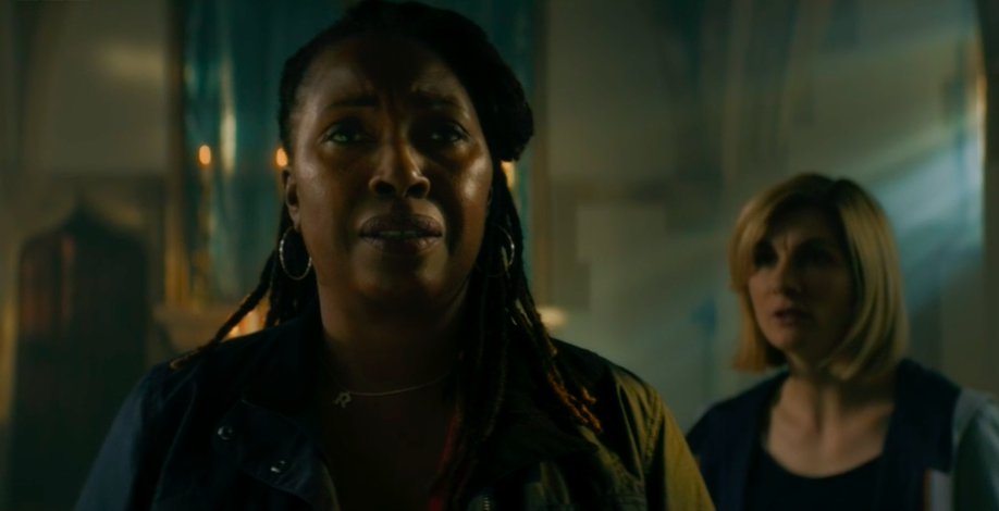 Jo Martin and Jodie Whittaker  in the latest episode of Doctor Who