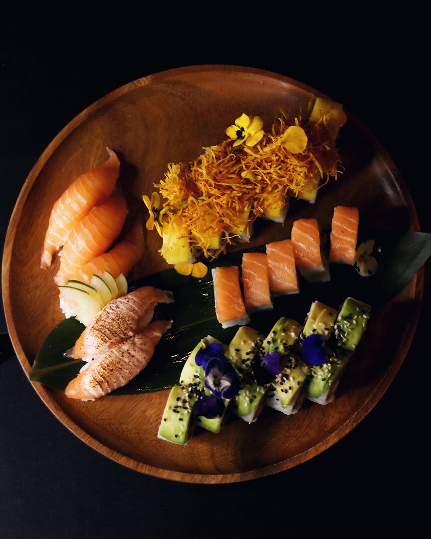 ¿Con ganas de sushi? El de Ilo Sushi ofrece las piezas de autor más ricas.