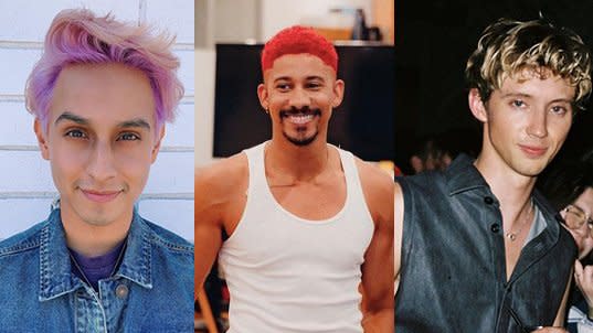 (L to R) Frankie A. Rodriguez, Keiynan Lonsdale and Troye Sivan 