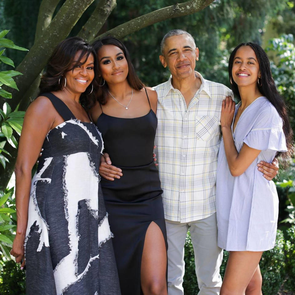 The Obamas often post about how proud they are of both daughters. (michelleobama/ Instagram)