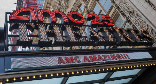 AMC Empire 25 theater in New York City is pictured in the New York City borough of Manhattan, NY