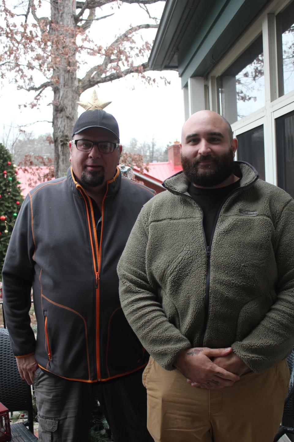 Cousins Brian Richards (left) and Emanual Nunez (right) opened their food truck Voodoo Roux in December of last year.