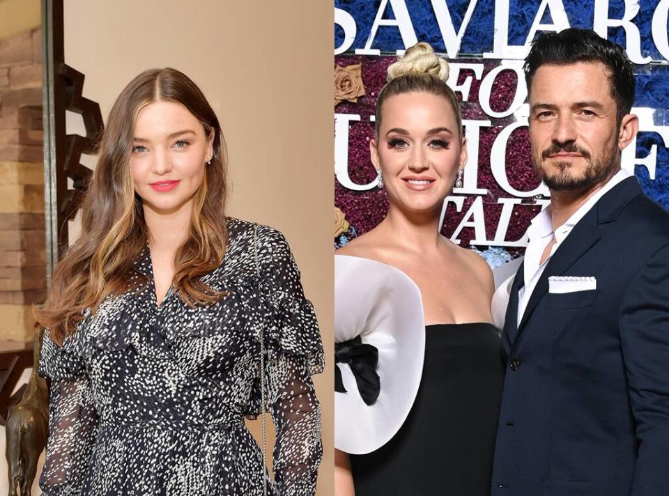 Miranda Kerr, Katy Perry, Orlando Bloom