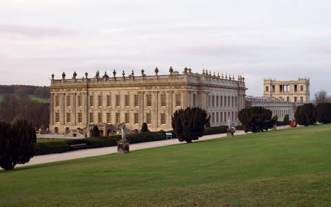 Chatsworth House at Christmas - Credit: Ben Murphy