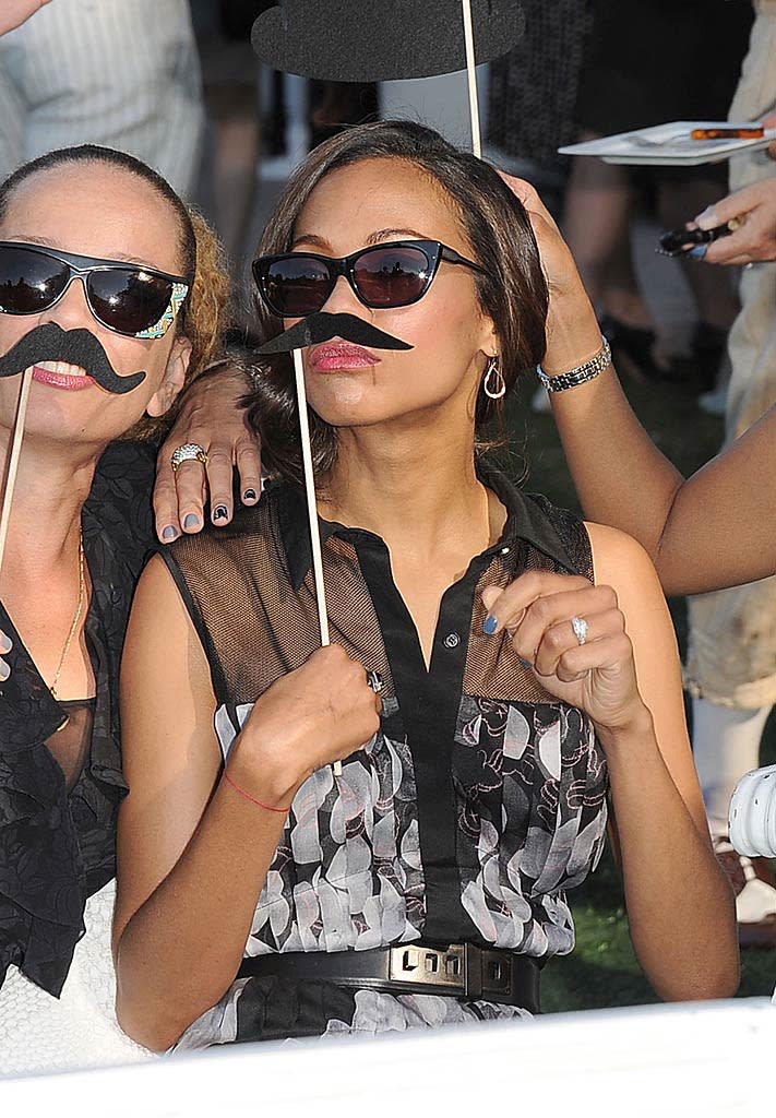 Zoe Saldana Polo Challenge