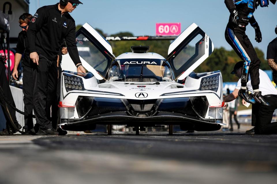 10 konica minolta acura arx 06, acura lmdh, gtp, pit stop, ricky taylor