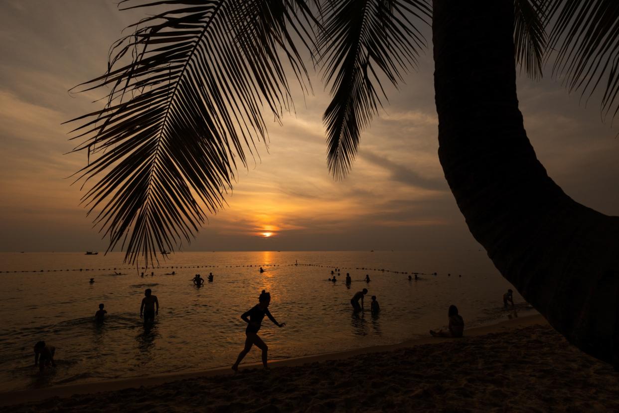 Sunset at Phu Quoc, Vietnam. (Photo: Bloomberg)