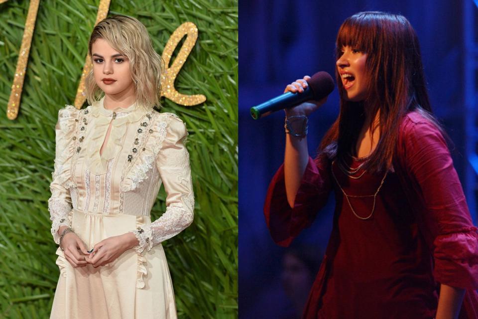 Selena Gomez – Mitchie Torres (Demi Lovato) in <i>Camp Rock</i>