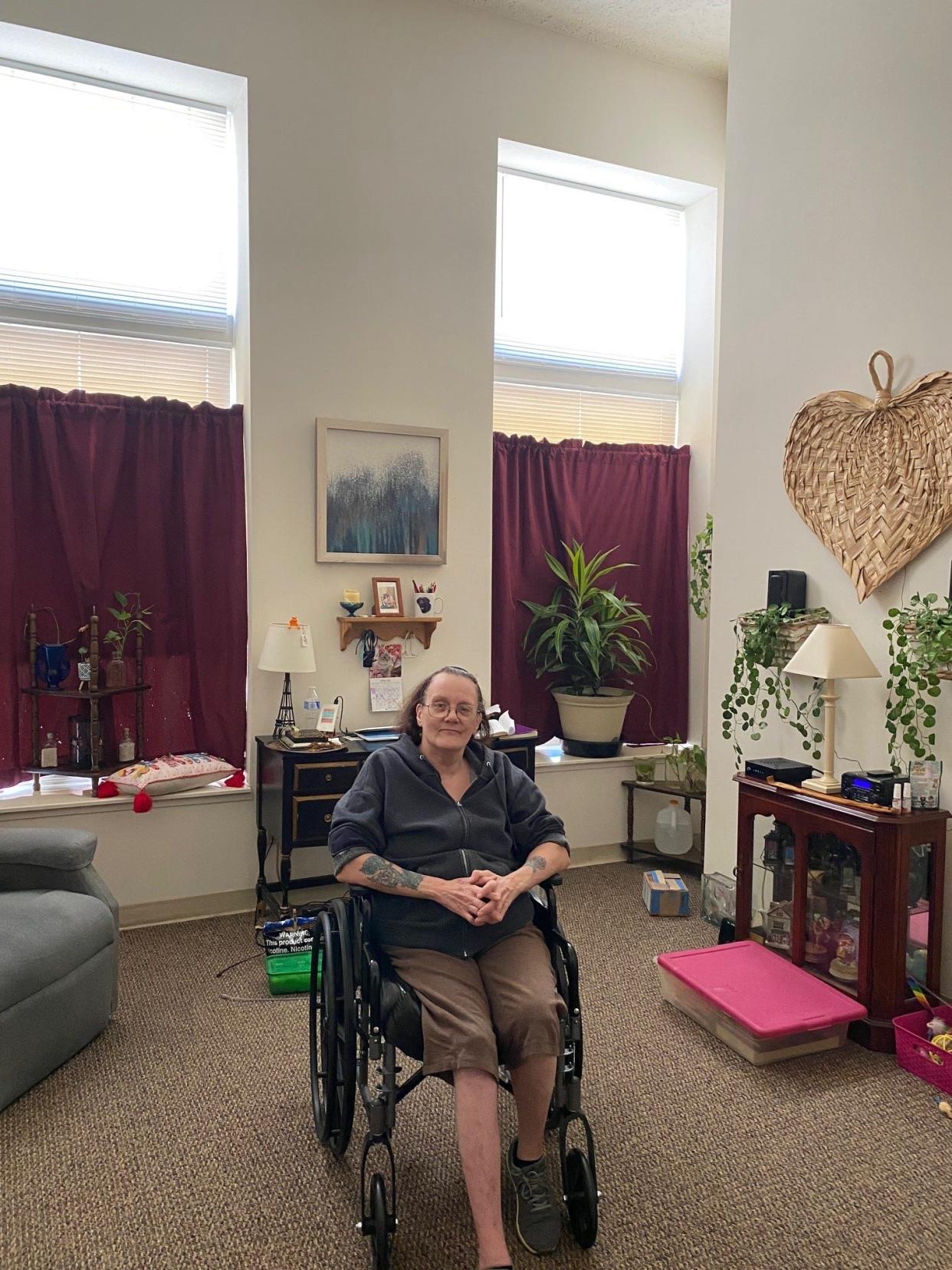 Robin M. Wendt, 58, who lives in the Essex House, 1 E. Main St., Ashland, isn't looking forward to summer with no air conditioning in the building. She wants the owners of the building to fix the broken unit on the roof.