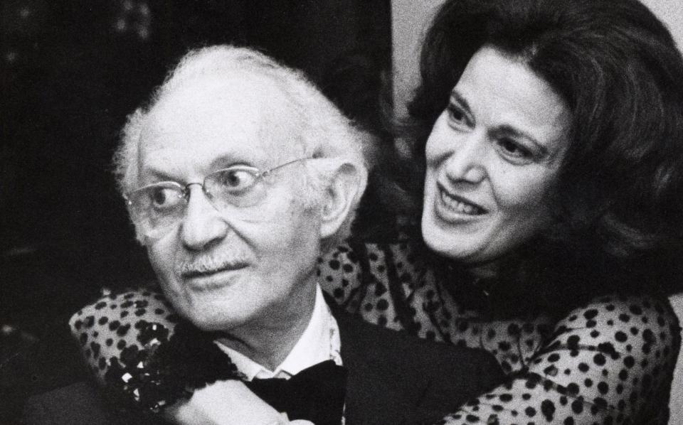 Anna Strasberg was the third wife of Lee Strasberg, pictured in 1976, to whom Marilyn Monroe left much of her estate