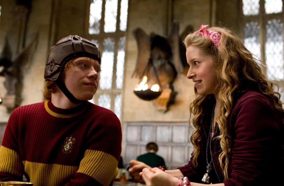 Jessie played Ron Weasley's girlfriend, Lavender Brown, in the Harry Potter films. Photo: Warner Bros.