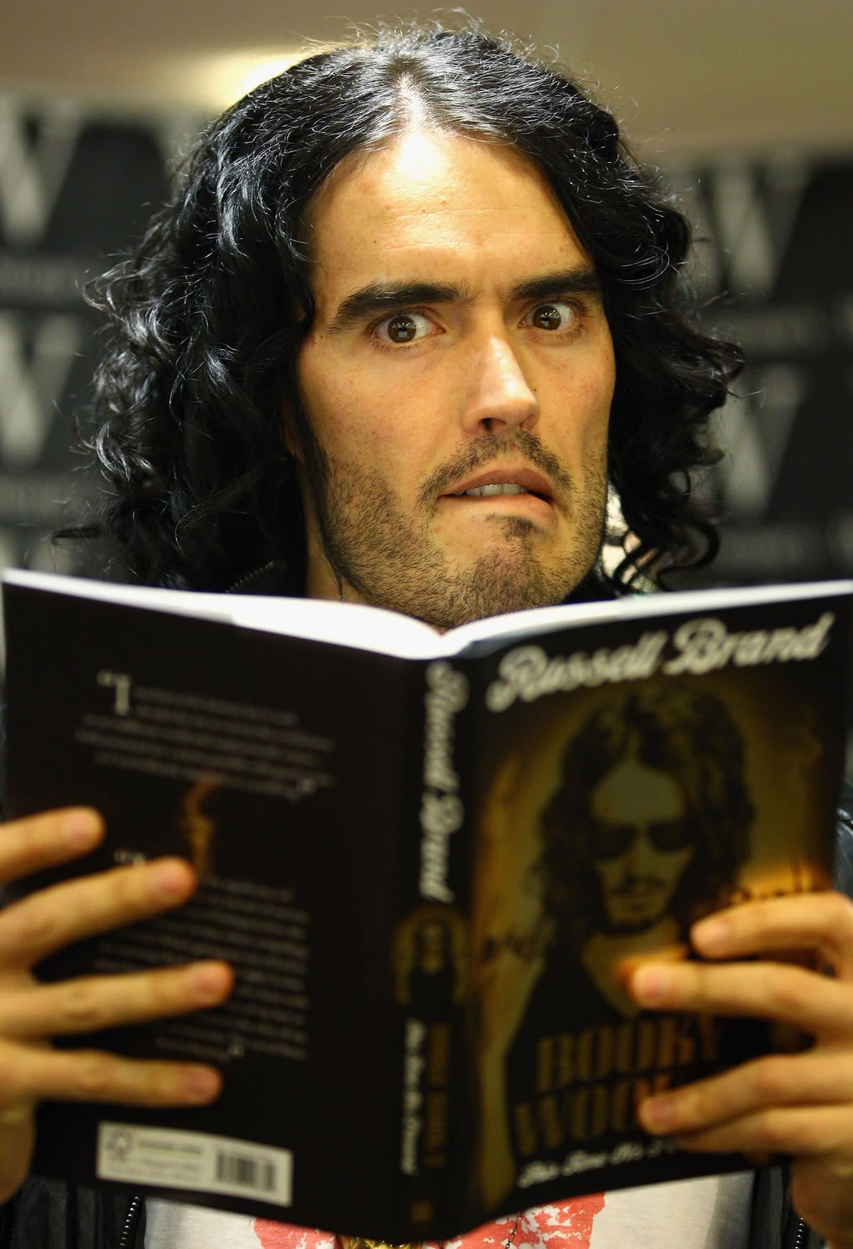 Russell Brand wrote ‘My Booky Wook’ detailing his tumultuous past (Getty Images)