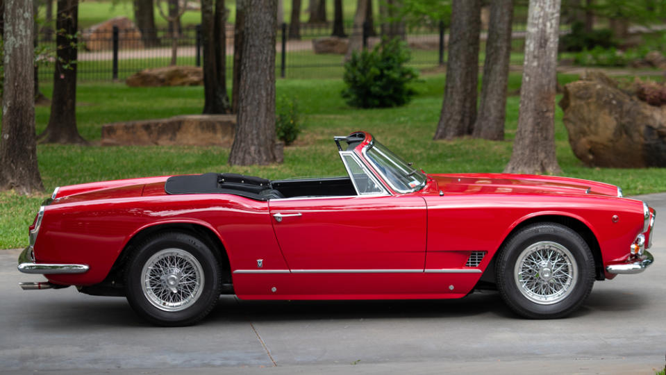 The 1960 Maserati 3500 GT Spyder being offered through RM Sotheby’s. - Credit: RM Sotheby's