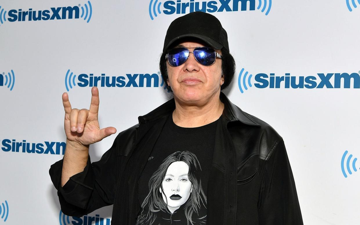KISS frontman Gene Simmons was barred from Fox News on Wednesday, according to a leaked report - Getty Images North America
