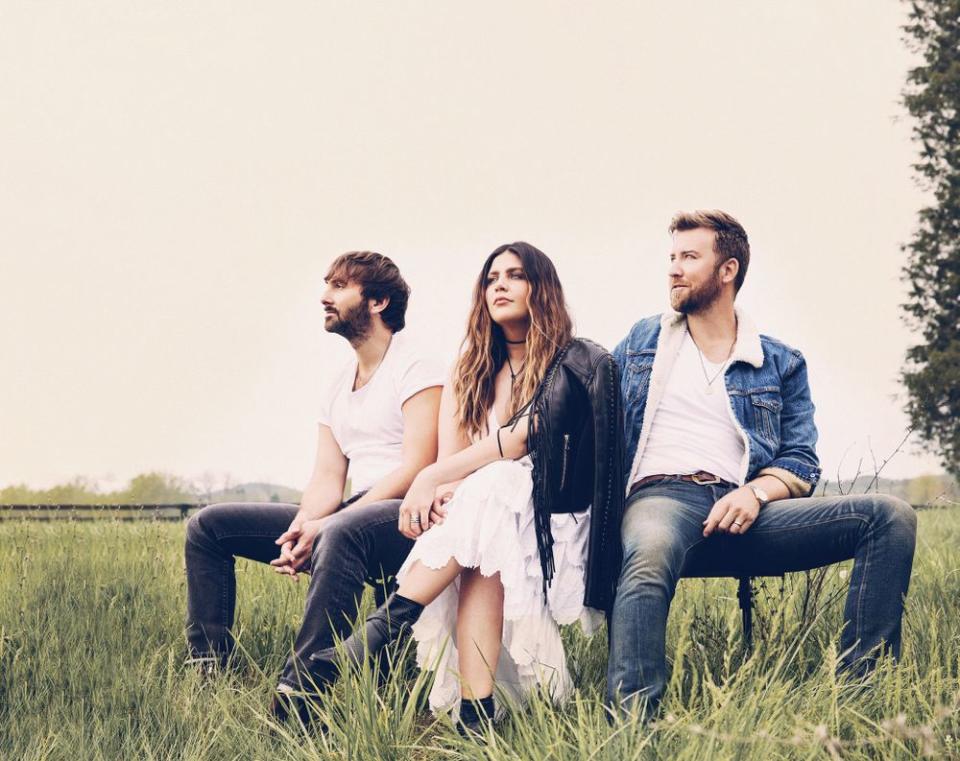 Dave Haywood, Hillary Scott and Charles Kelley of Lady Antebellum | Dove Shore