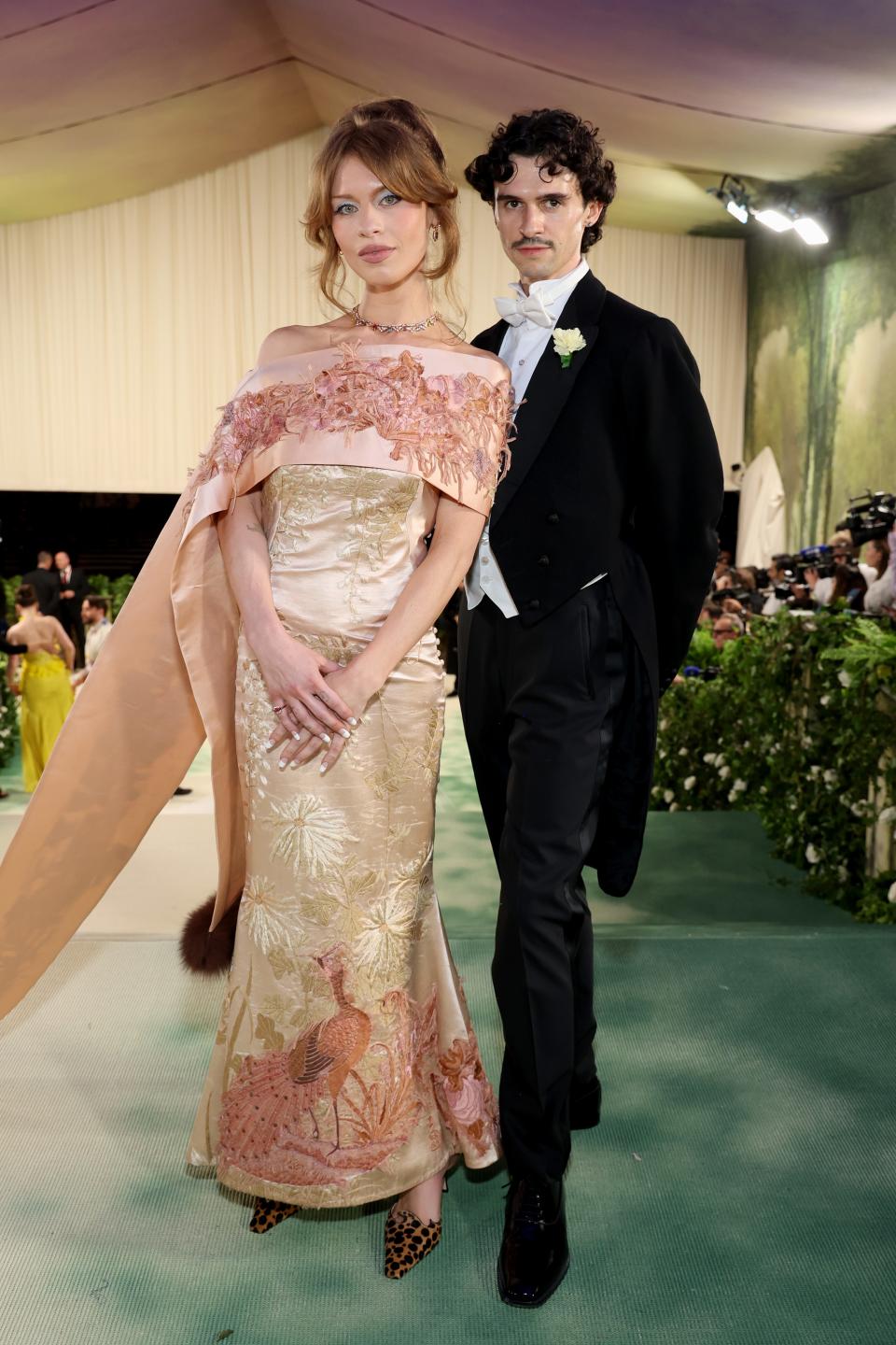 Ivy Getty and Conner Ives at the 2024 Met Gala.