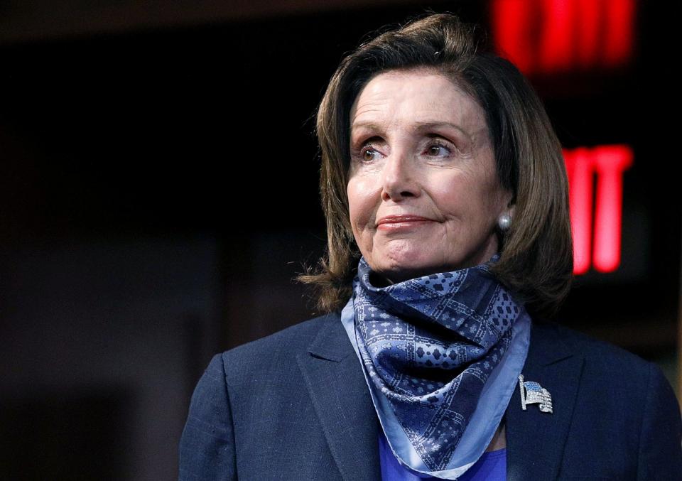 U.S. House Speaker Nancy Pelosi, who has been attacked by Donald Trump over a Chinatown visit: REUTERS