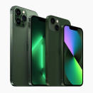 <p>Press images for Apple's green iPhone 13 mini and alpine green iPhone 13 Pro.</p> 