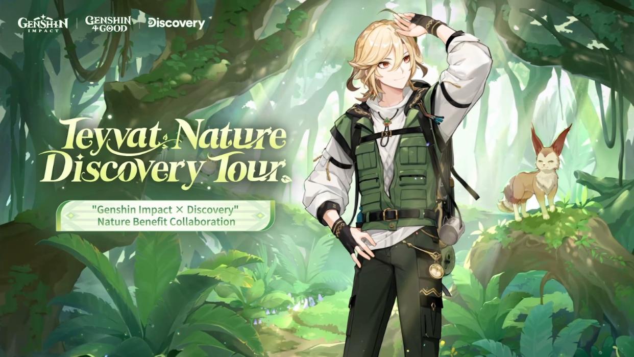 Genshin Impact developer HoYoverse aims to turn their smash-hit game into a platform for ecological awareness with its collaboration with educational channel Discovery. (Photo: HoYoverse)