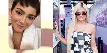 <p>Kylie's brand new look is going to have you seeing double. Her latest (not-real) hair cut is giving us major Kris Jenner vibes. She was actually FaceTiming with the mom-ager while showing off her new look and shared it on her Instagram.</p><p>While it's likely a wig that Kylie is just trying on, she is still rocking the short hair look as only she can.</p>