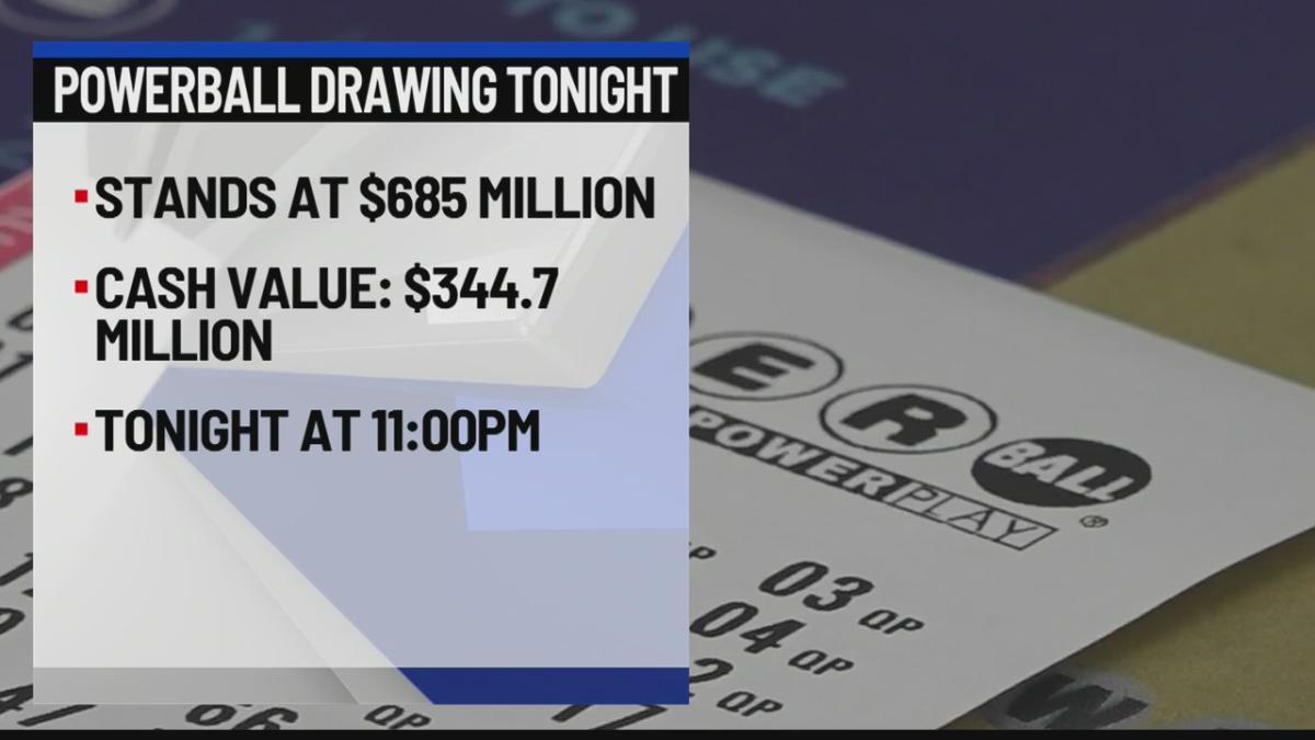 Powerball drawing tonight