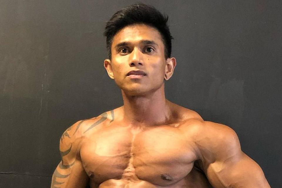 <p>Justyn Vicky/Instagram</p> Influencer Justyn Vicky died from a barbell accident during a routine workout.
