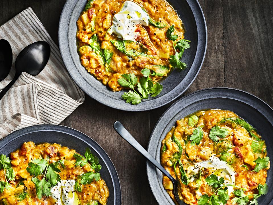 Lunch or dinner: Moroccan lentil soup