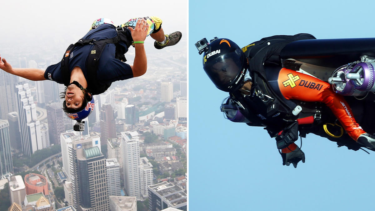 Watch jetpack pilot Vince Reffet set a new altitude record in Dubai