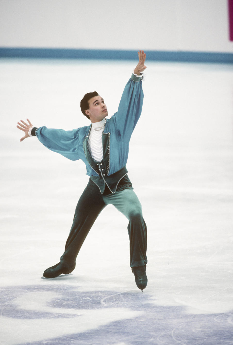 The Russian competes in the free skate portion of the men's figure skating singles competition at&nbsp;the 1994 Winter Olympic Games in Lillehammer, Norway.