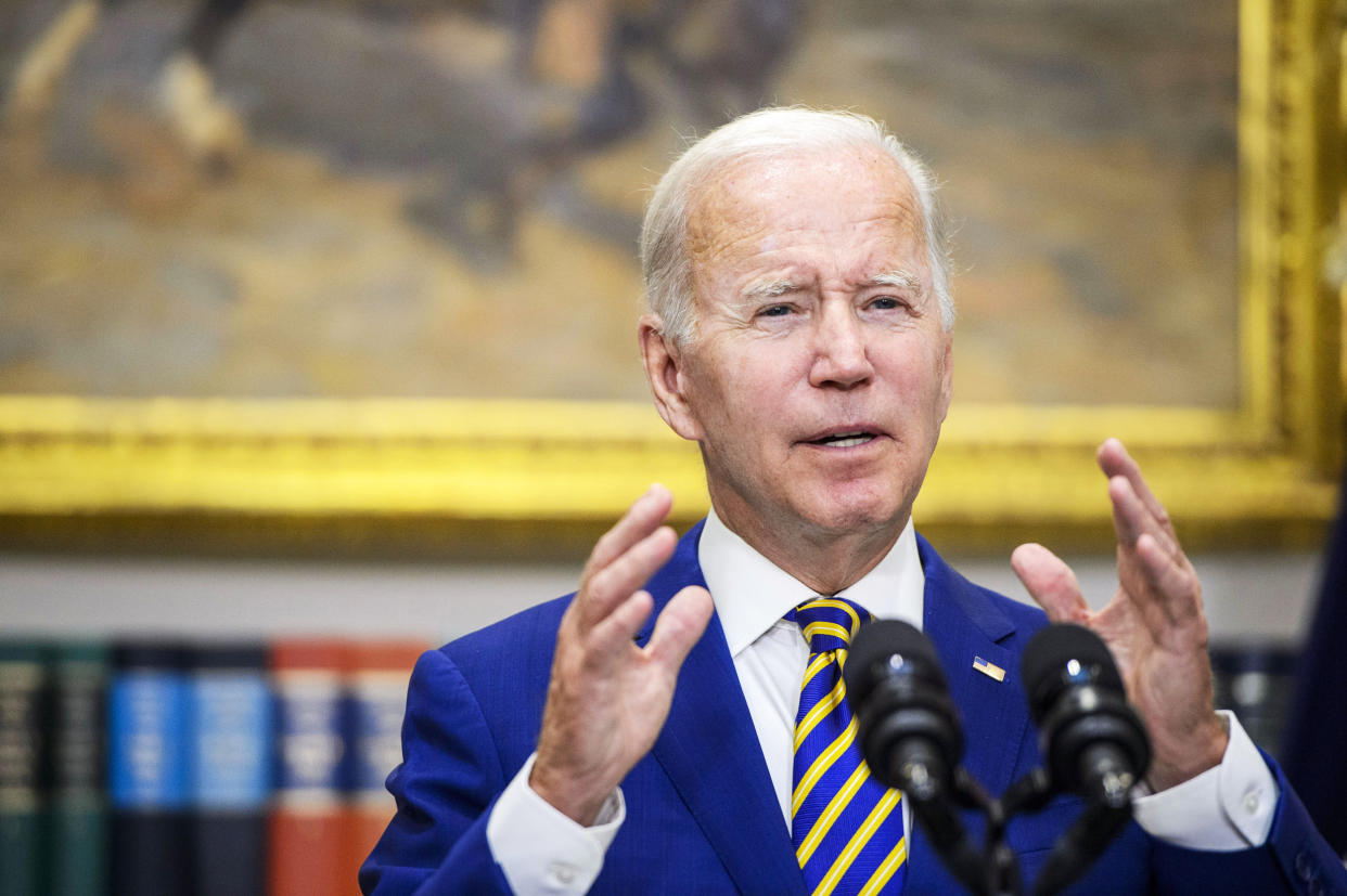 President Joe Biden (Bonnie Cash / UPI/Bloomberg via Getty Images file)